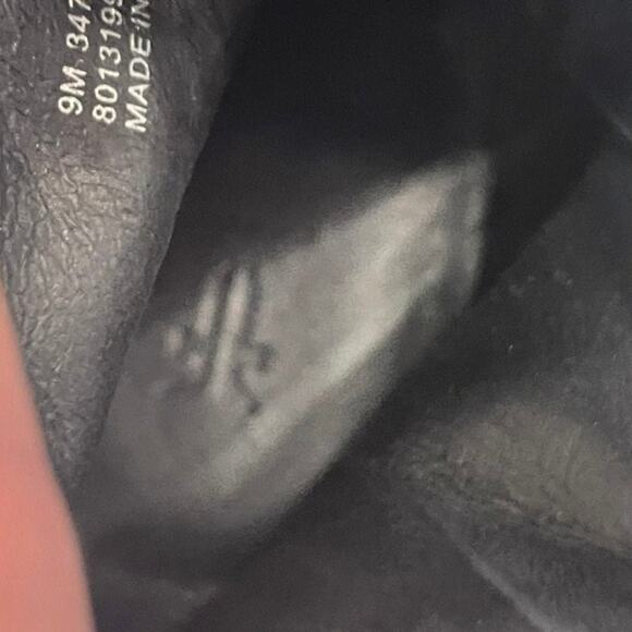 Frye black nubuck leather western style booties  sz 9 NEW - Picture 12 of 12